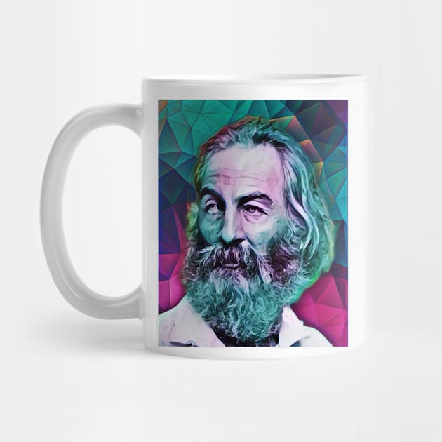 Walt Whitman Portrait | Walt Whitman Artwork 9 by JustLit